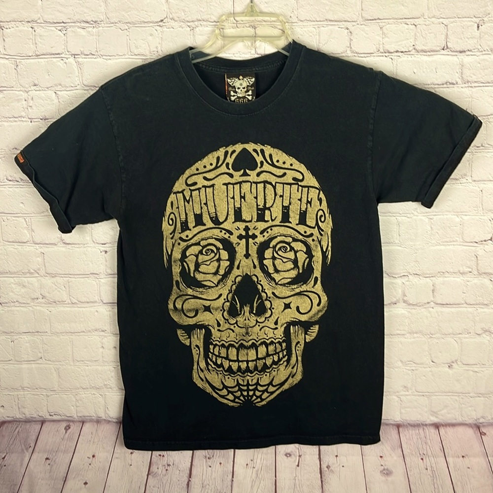 La Marca del Diablo Men's Black Short Sleeve Sz: Medium